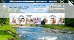 Desktop Screenshot of laureleye.com